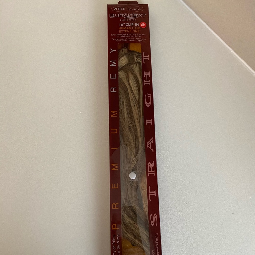 10 piece Euronext human hair extensions